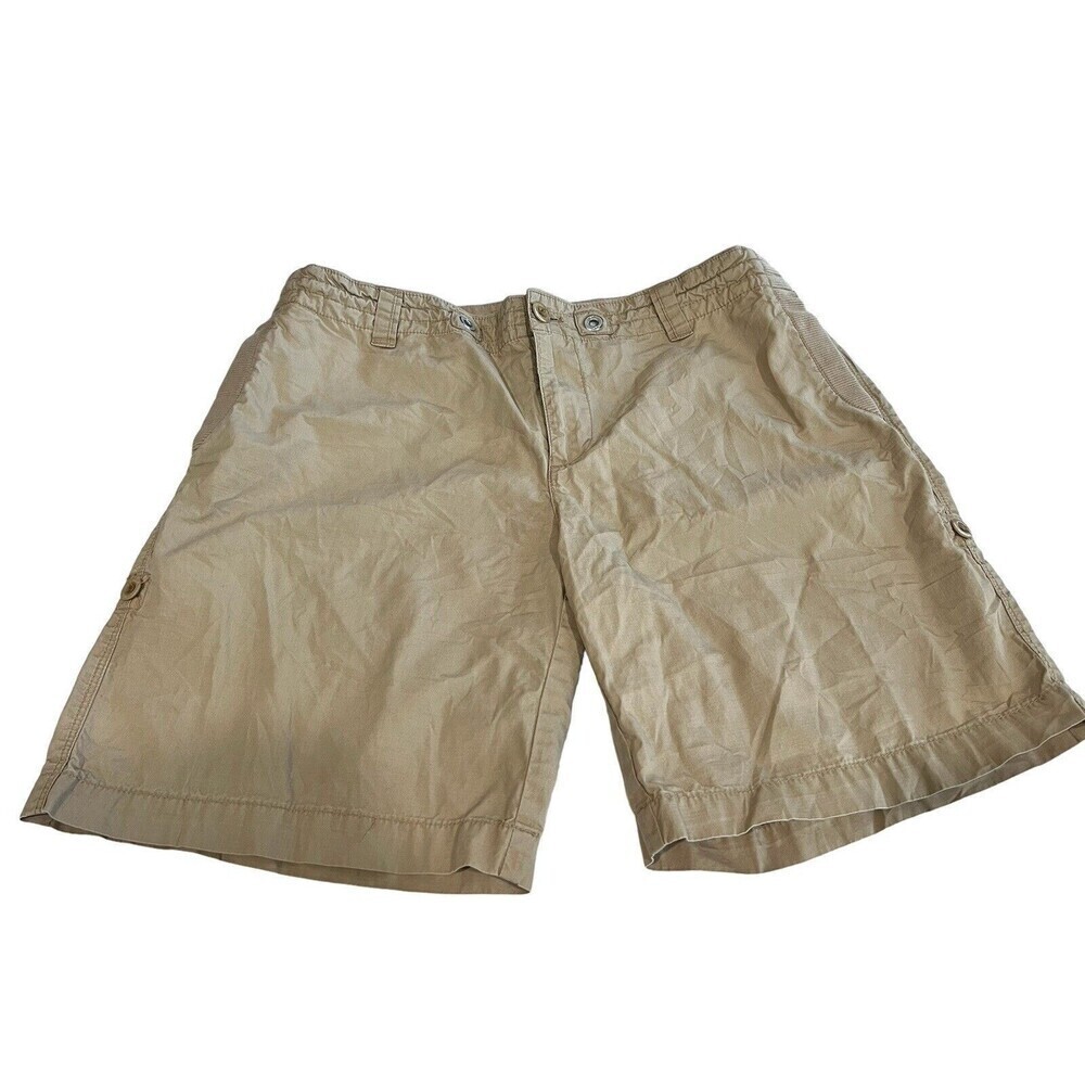 Lauren Ralph Lauren Active Drawstring Khaki Shorts Womens Size 6 Dark Sand